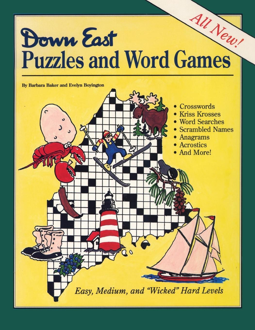 Vorderes Coverbild Down East Puzzles and Word Games