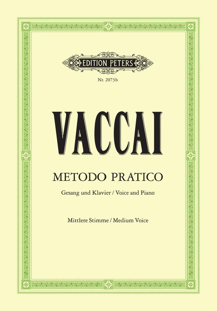 Vorderes Coverbild Metodo Pratico di Canto Italiano