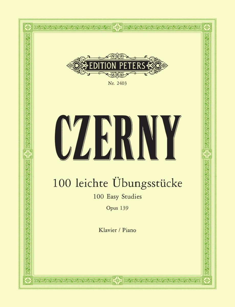 Vorderes Coverbild 100 leichte Übungsstücke op. 139