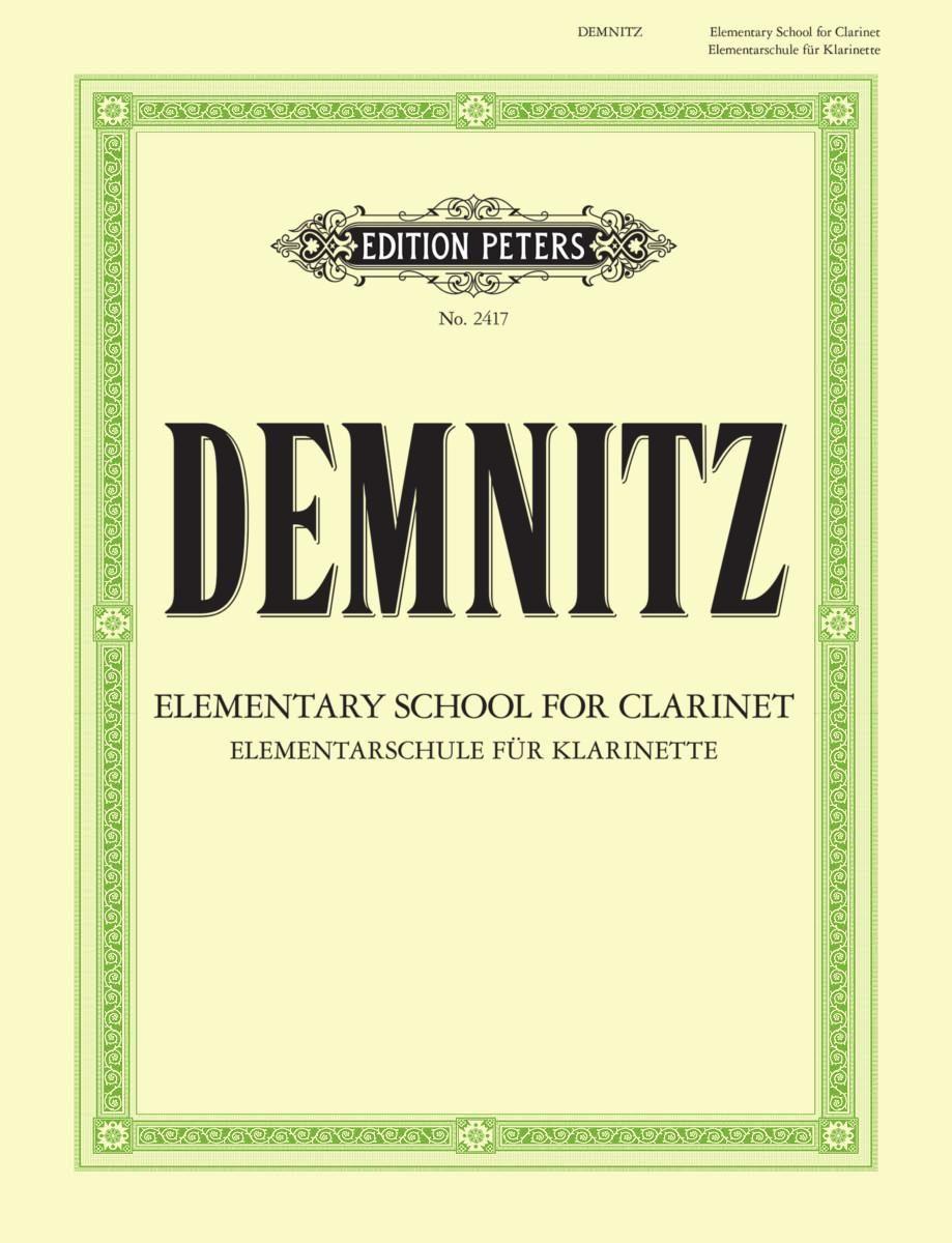 Vorderes Coverbild Elementarschule für Klarinette
