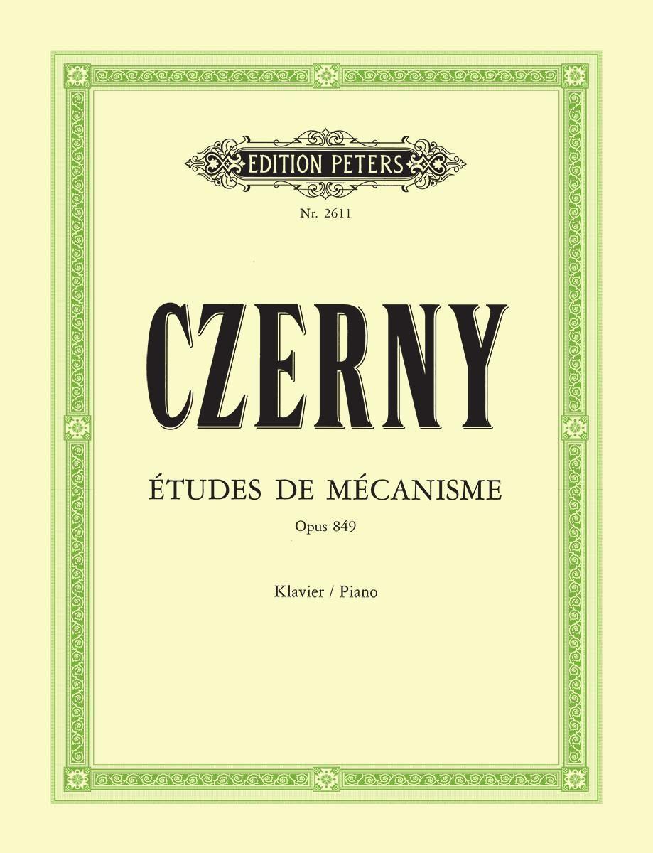 Vorderes Coverbild Études de Mécanisme op. 849