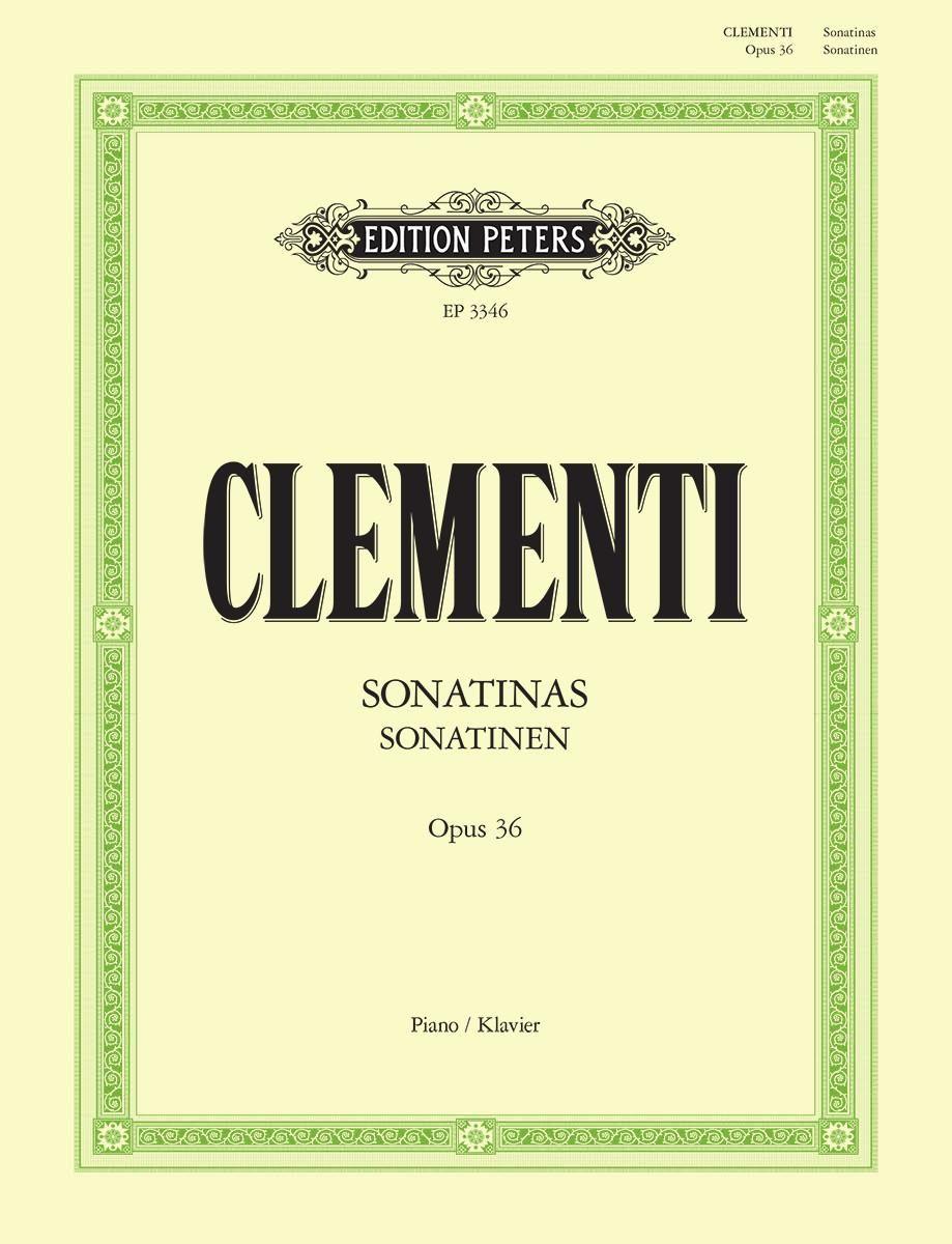 Vorderes Coverbild Sonatinen für Klavier op. 36