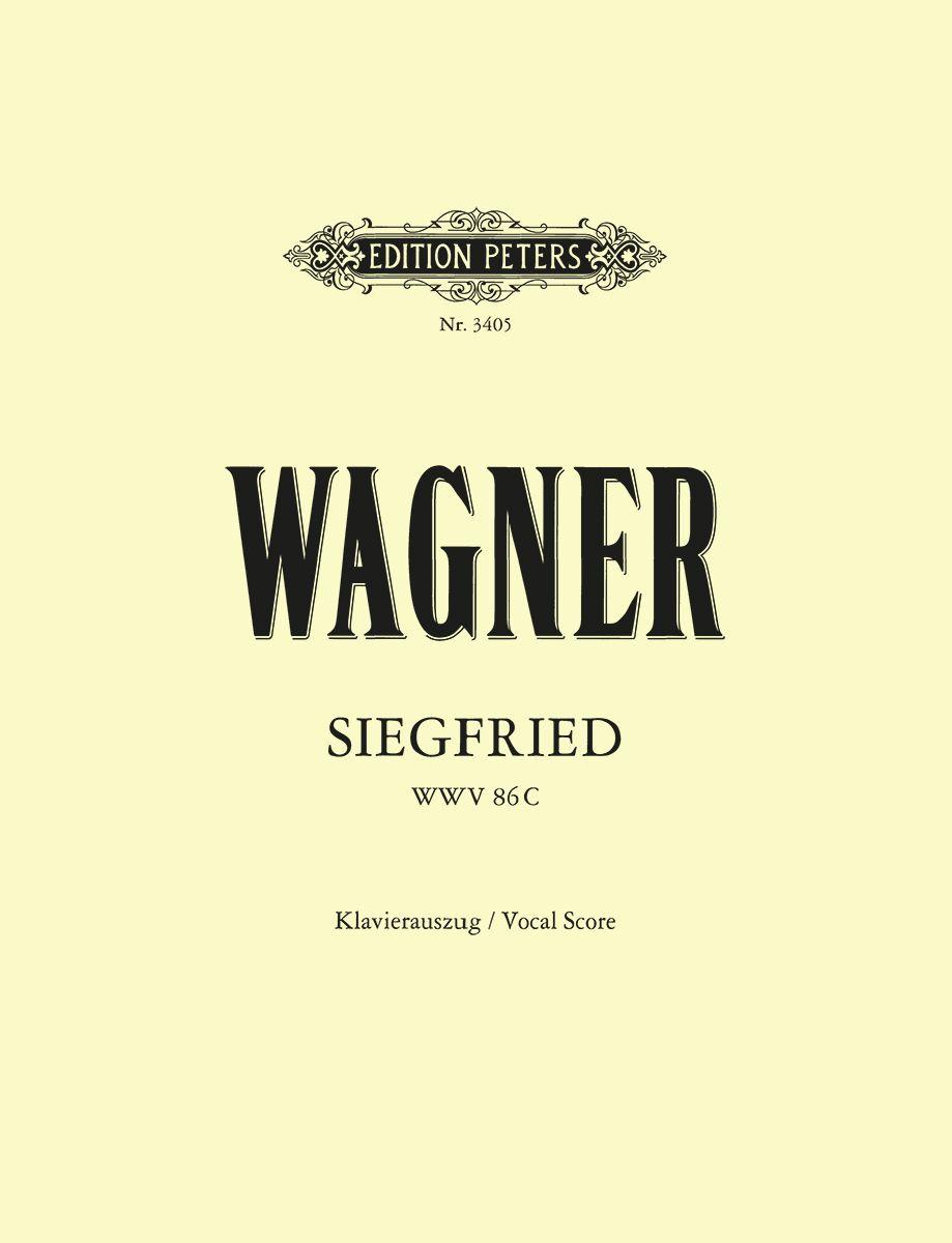 Vorderes Coverbild Siegfried (Oper in 3 Akten) WWV 86 C