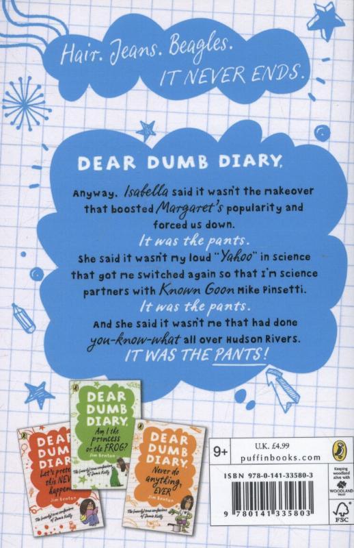 Rückseitencover Dear Dumb Diary: My Pants are Haunted