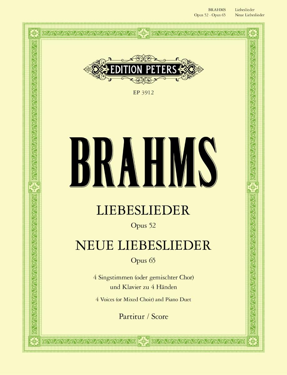 Vorderes Coverbild Liebeslieder / Neue Liebeslieder op. 52 / 65