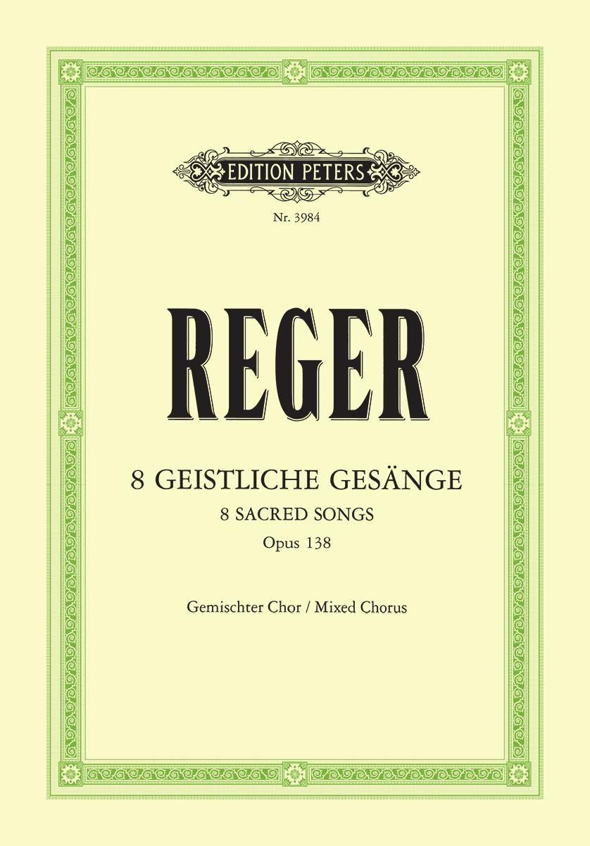 Vorderes Coverbild 8 Geistliche Gesange Op.138 (Eight Sacred Songs, Op. 138)