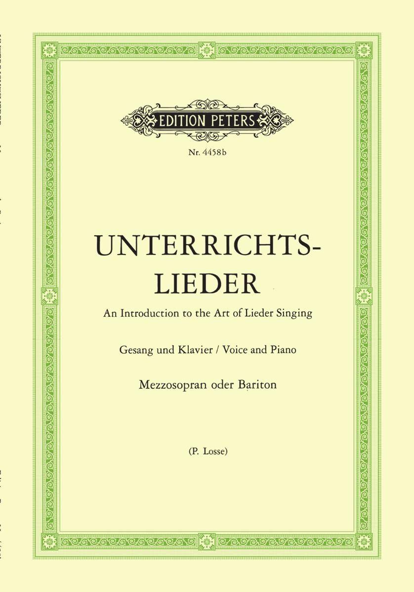 Vorderes Coverbild Unterrichtslieder