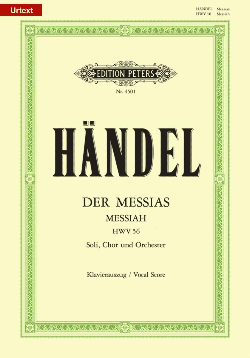 Vorderes Coverbild Der Messias HWV 56  / URTEXT