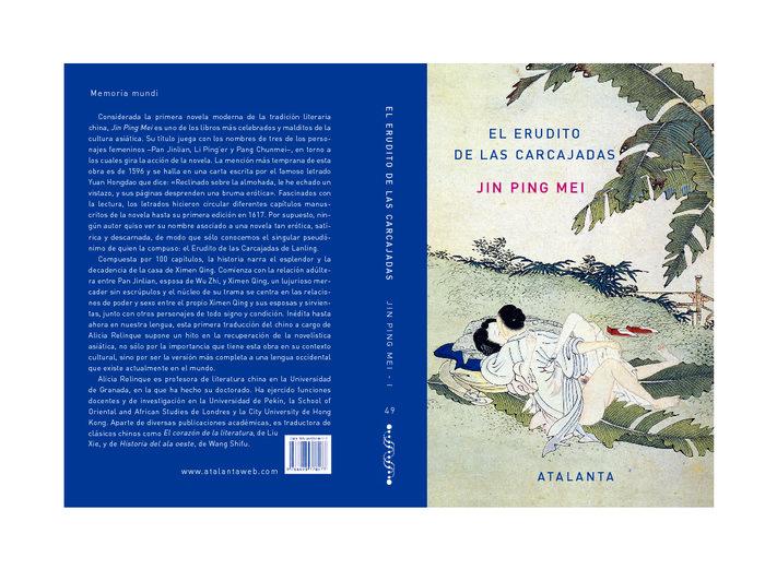Vorderes Coverbild Erudito de las carcajadas: Jin Ping Mei. Tomo I