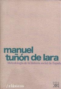 Vorderes Coverbild Metodología de la historia social de España