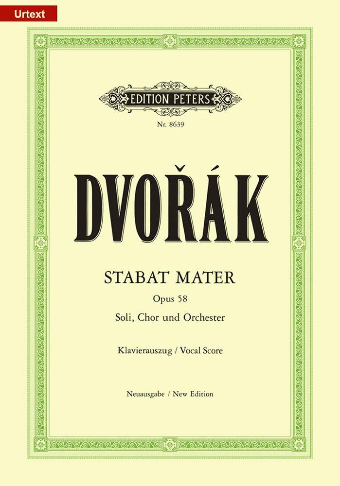 Vorderes Coverbild Stabat Mater Op.58 (Vocal Score)