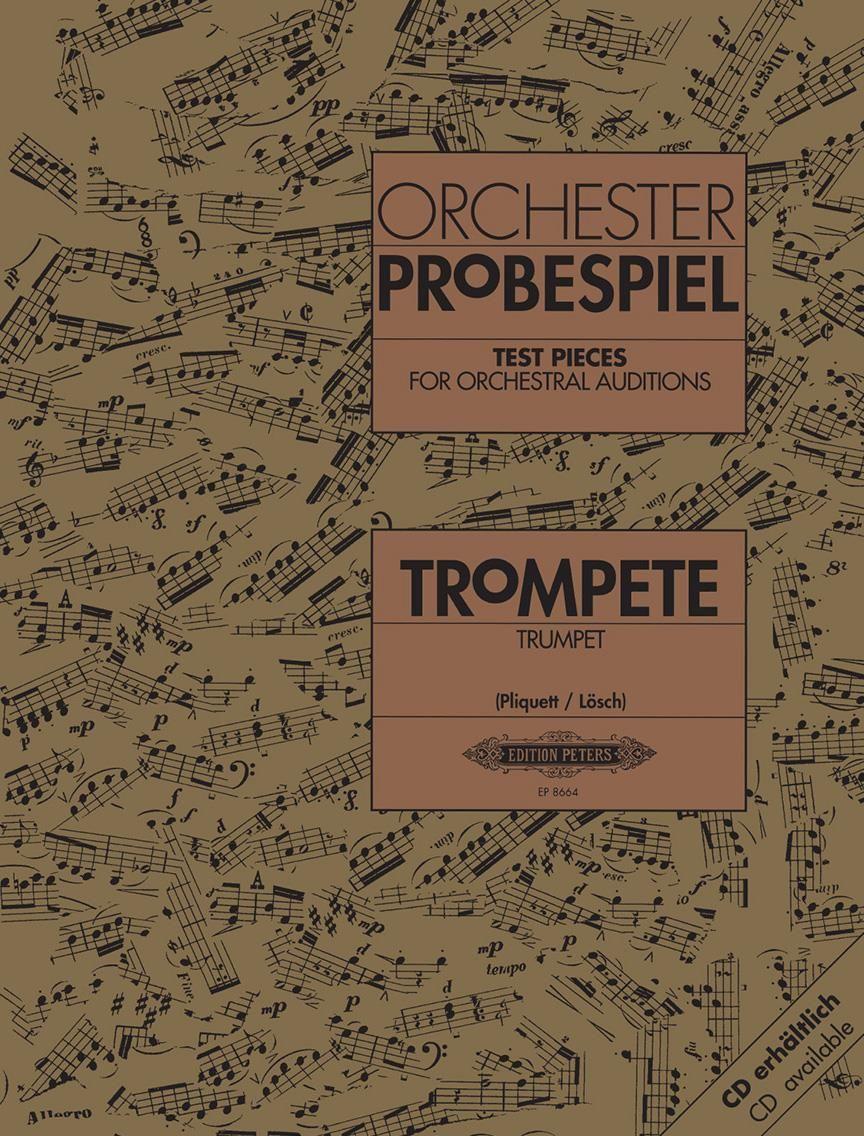 Vorderes Coverbild Orchesterprobespiel: Trompete