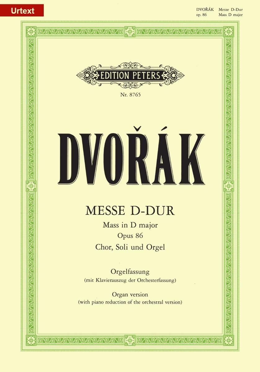Vorderes Coverbild Messe D-Dur op. 86