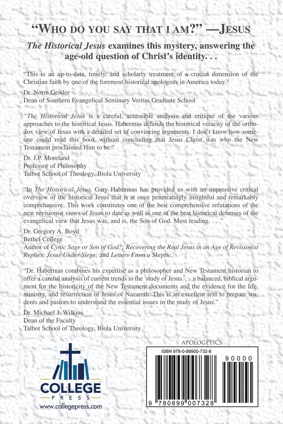 Rückseitencover The Historical Jesus