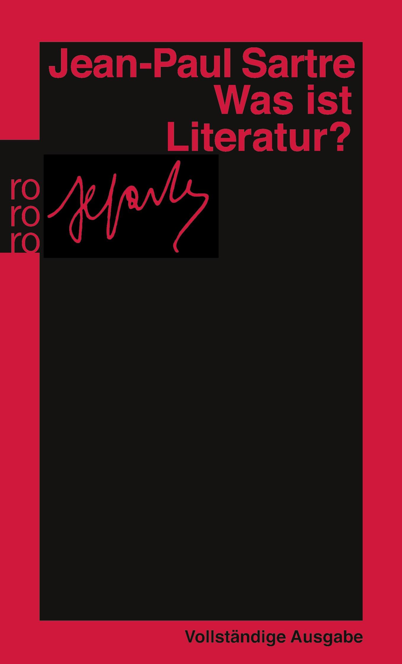 Vorderes Coverbild Was ist Literatur?