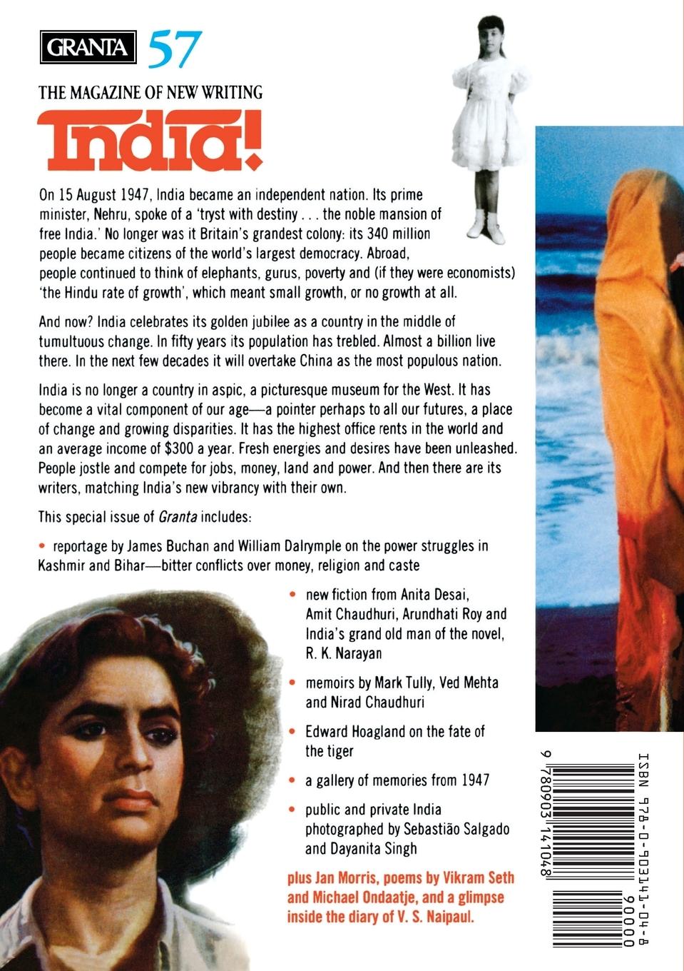 Rückseitencover Granta 57