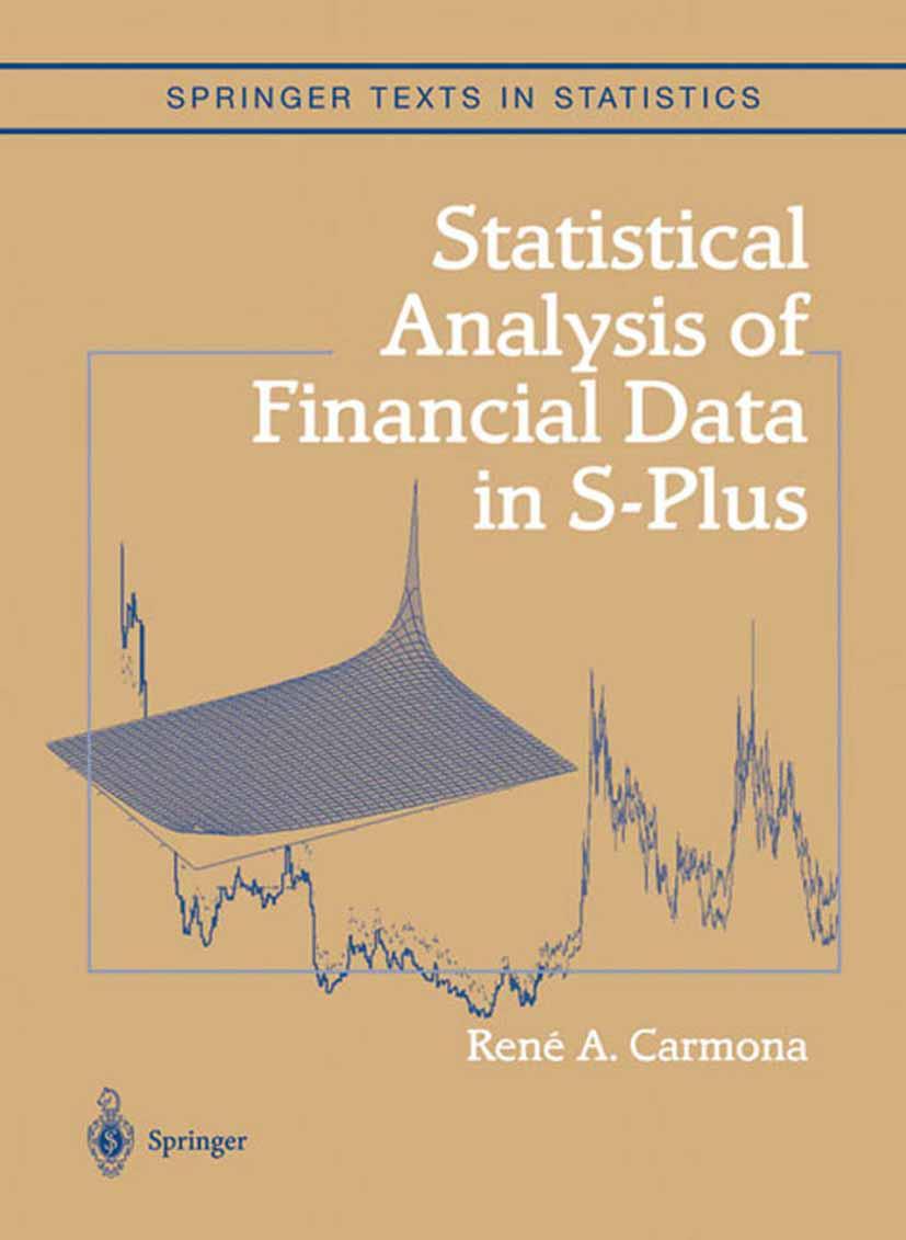 Vorderes Coverbild Statistical Analysis of Financial Data in S-Plus