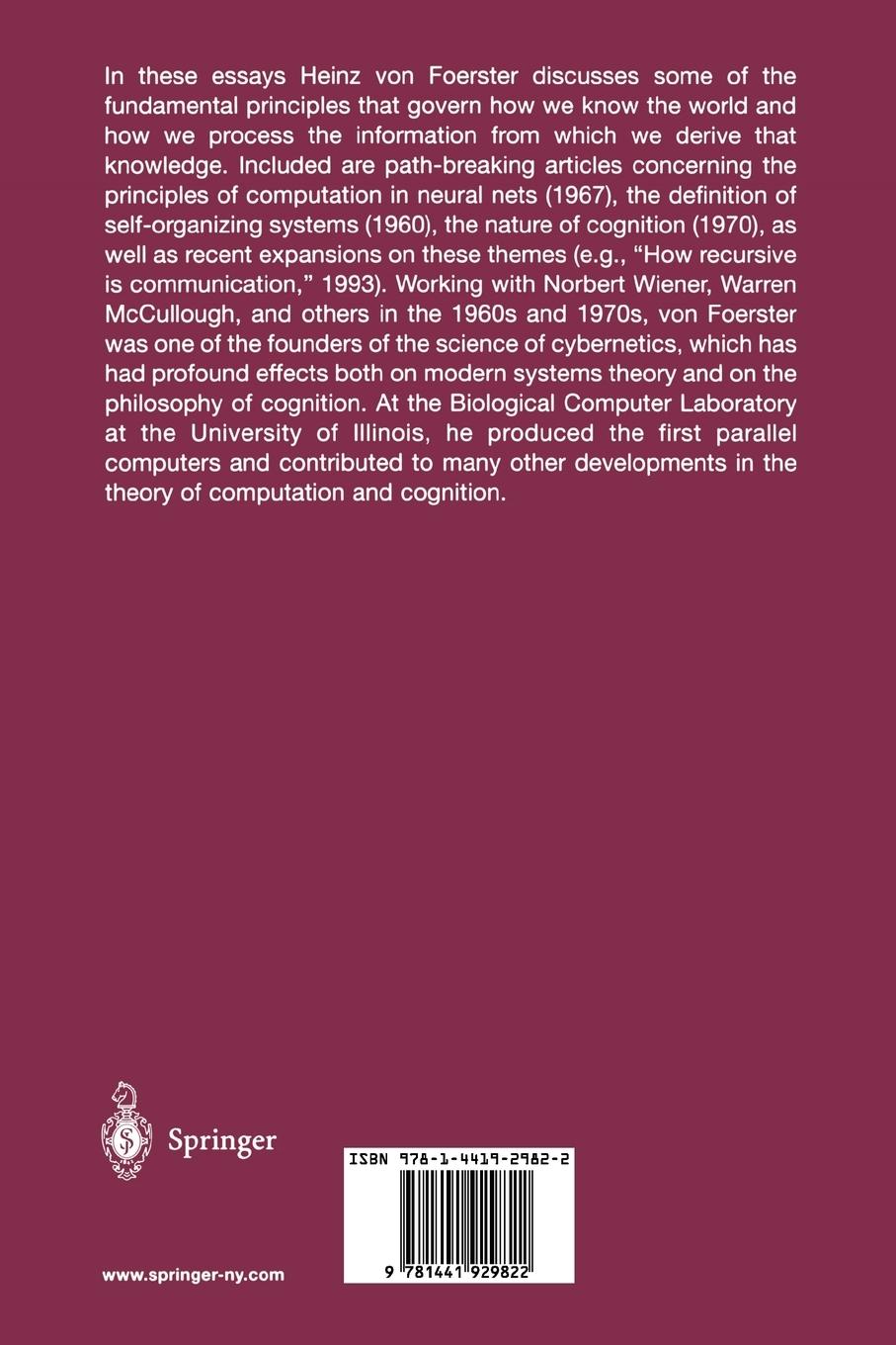 Rückseitencover Understanding Understanding