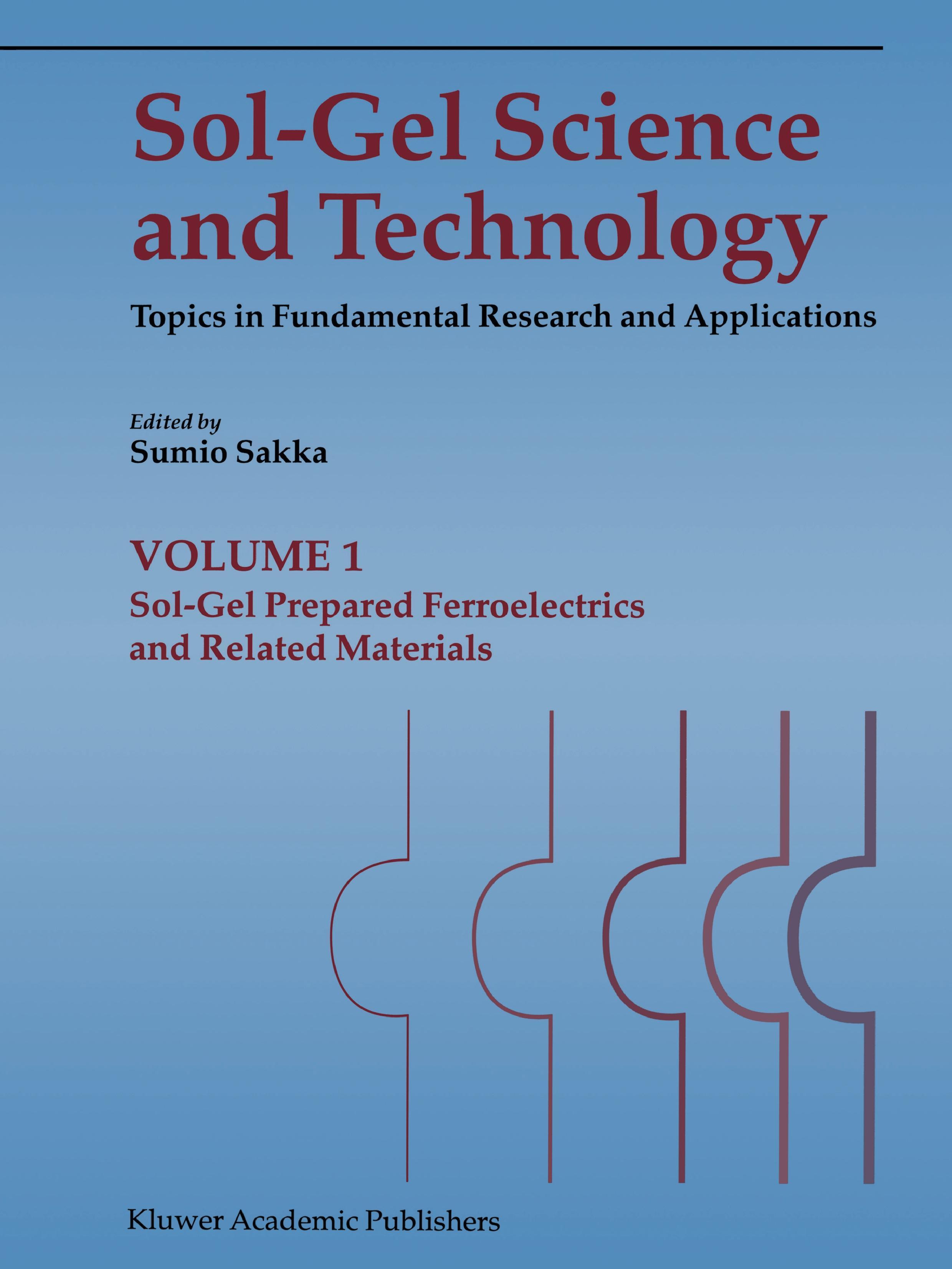 Vorderes Coverbild Sol-Gel Science and Technology