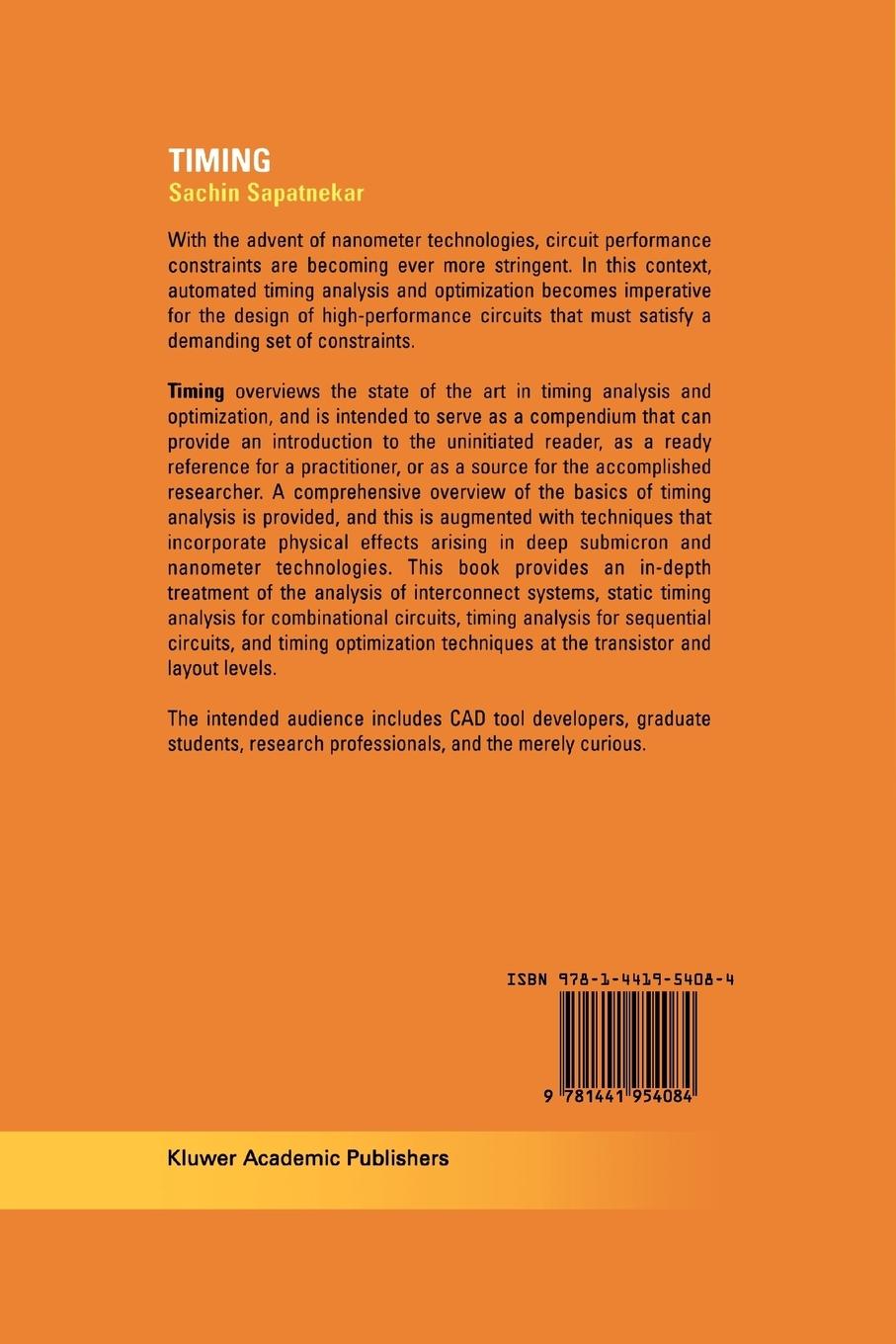 Rückseitencover Timing