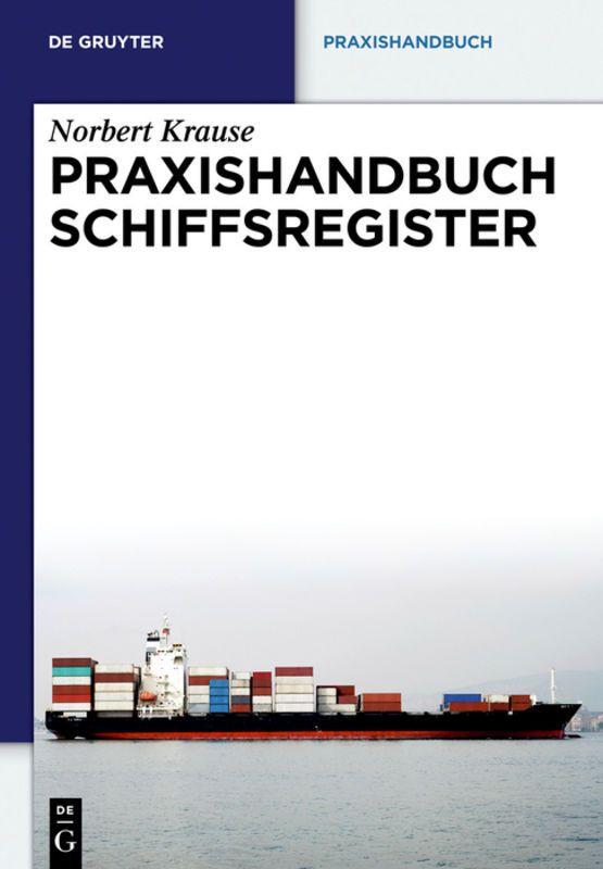 Vorderes Coverbild Praxishandbuch Schiffsregister