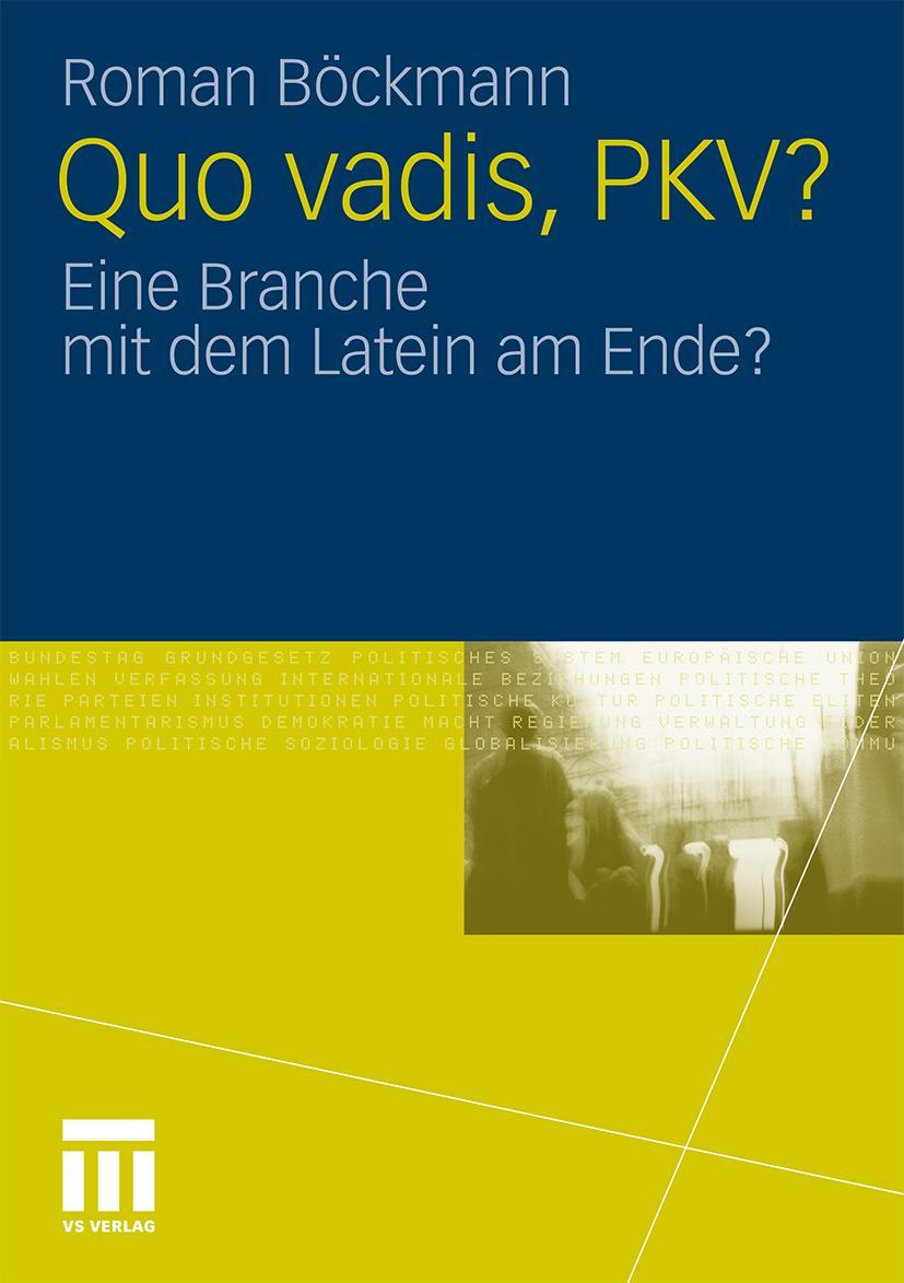 Vorderes Coverbild Quo vadis, PKV?