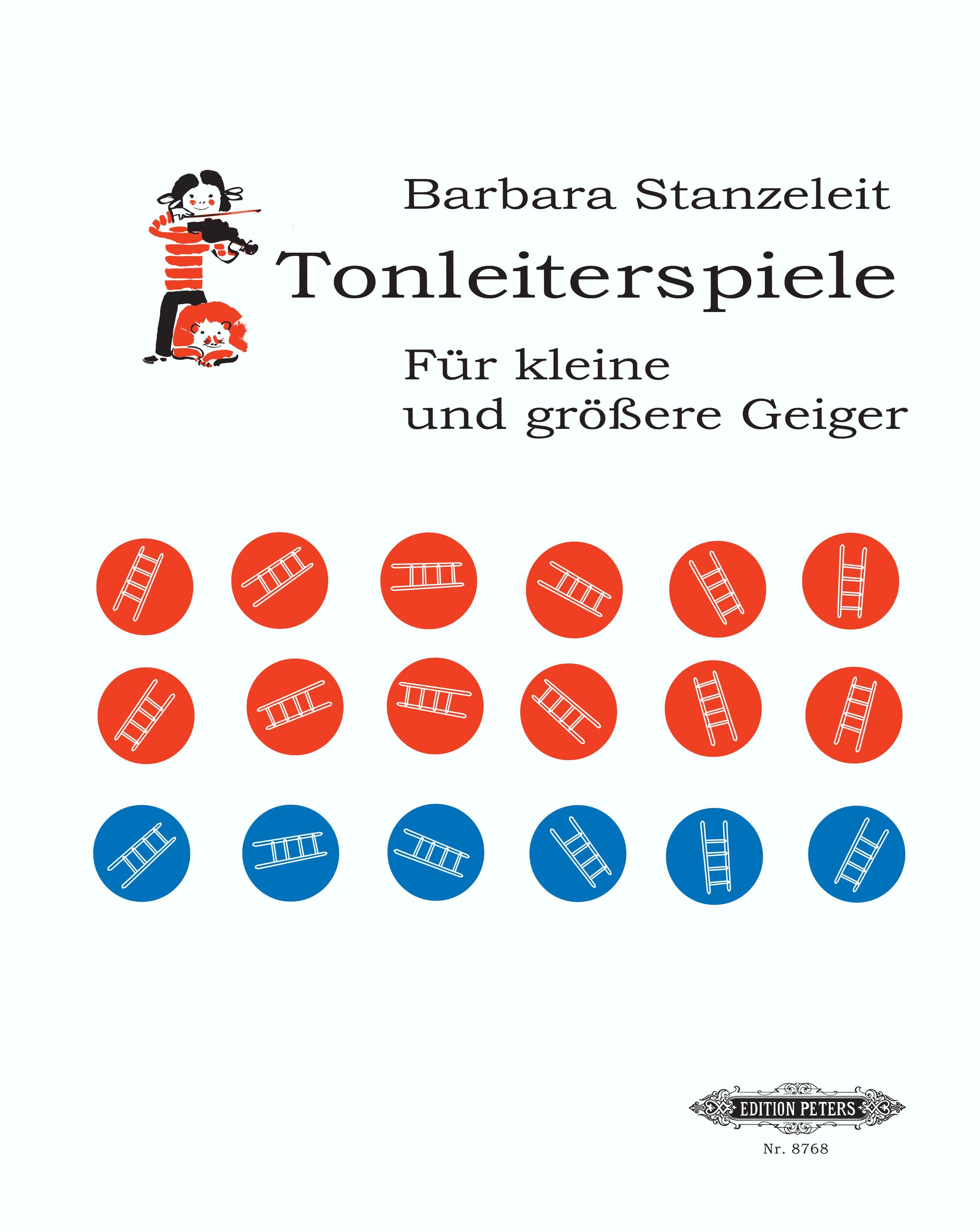 Vorderes Coverbild Tonleiterspiele für kleine und größere Geiger
