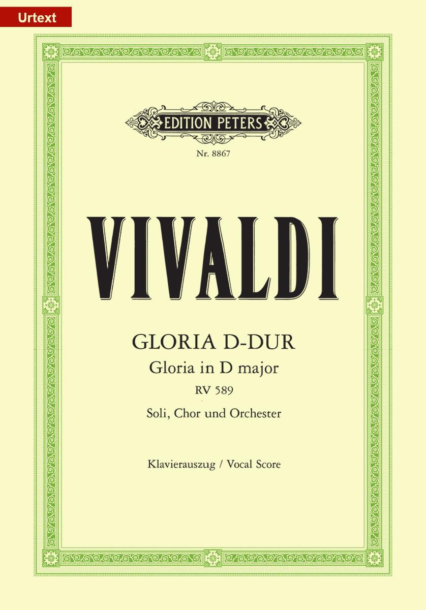 Vorderes Coverbild Gloria D-Dur RV 589