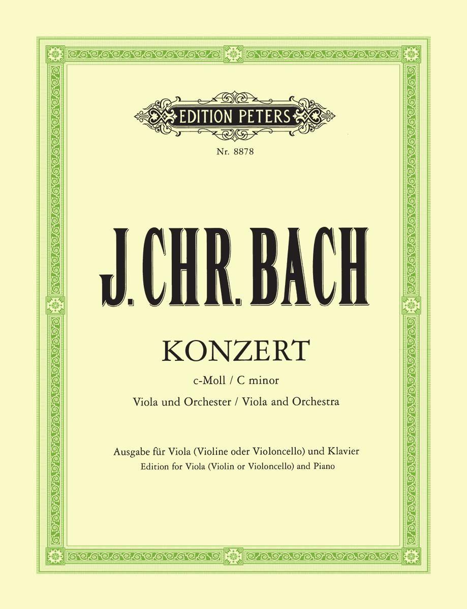 Vorderes Coverbild Konzert für Viola und Orchester c-Moll