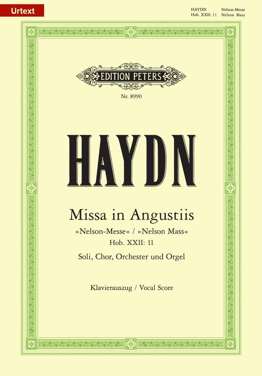 Vorderes Coverbild Missa in Angustiis Hob. XXII:11 Nelson Mass