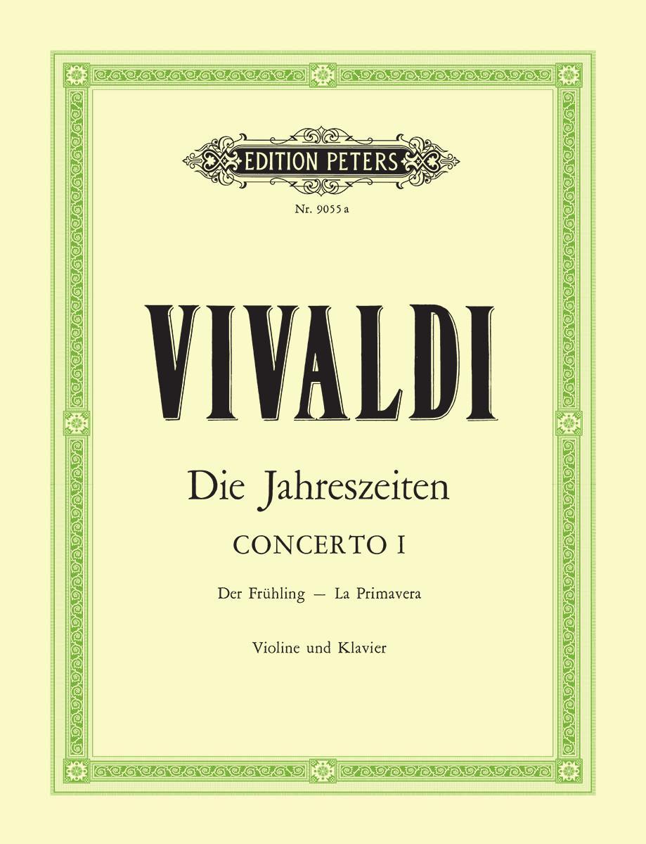 Vorderes Coverbild Die Jahreszeiten: Konzert für Violine, Streicher und Basso continuo E-dur op. 8 Nr. 1 RV 269 "Der Frühling"