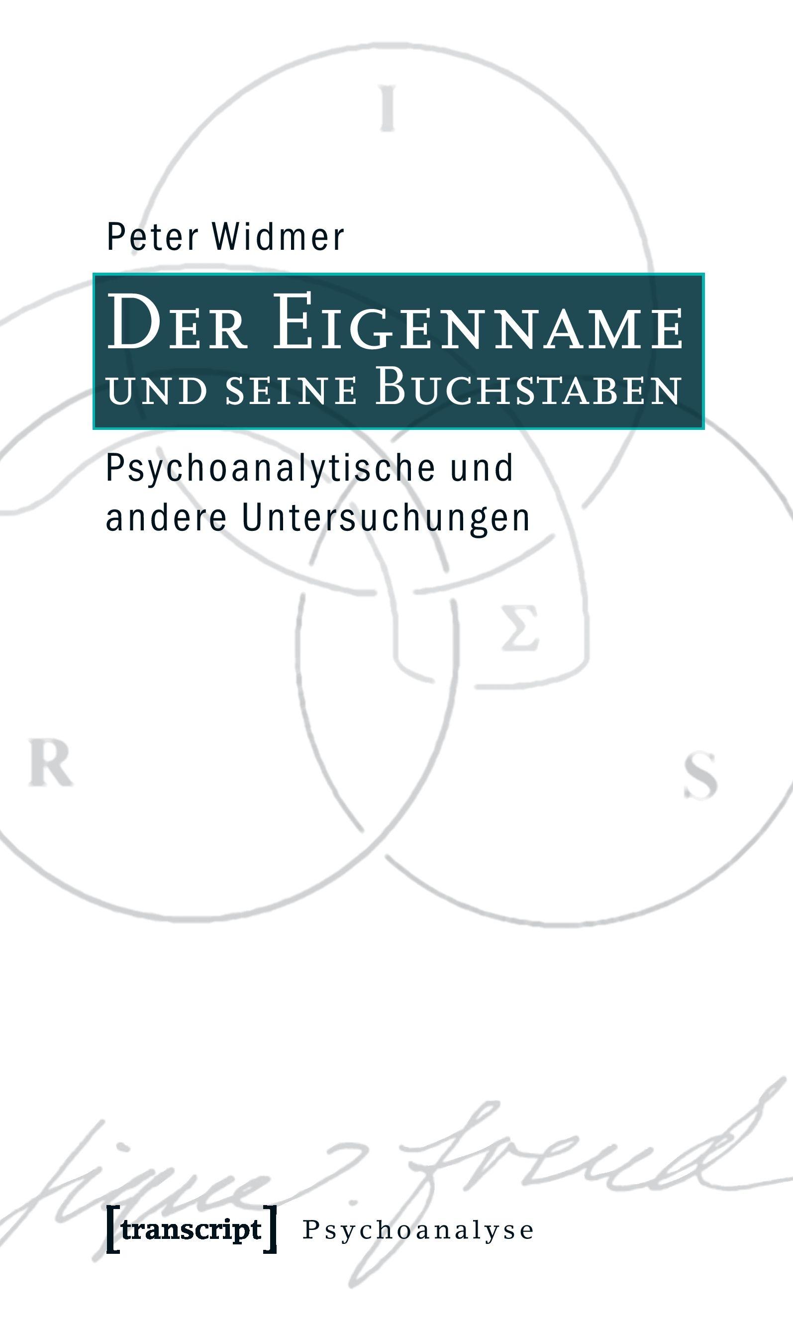 Vorderes Coverbild Der Eigenname und seine Buchstaben