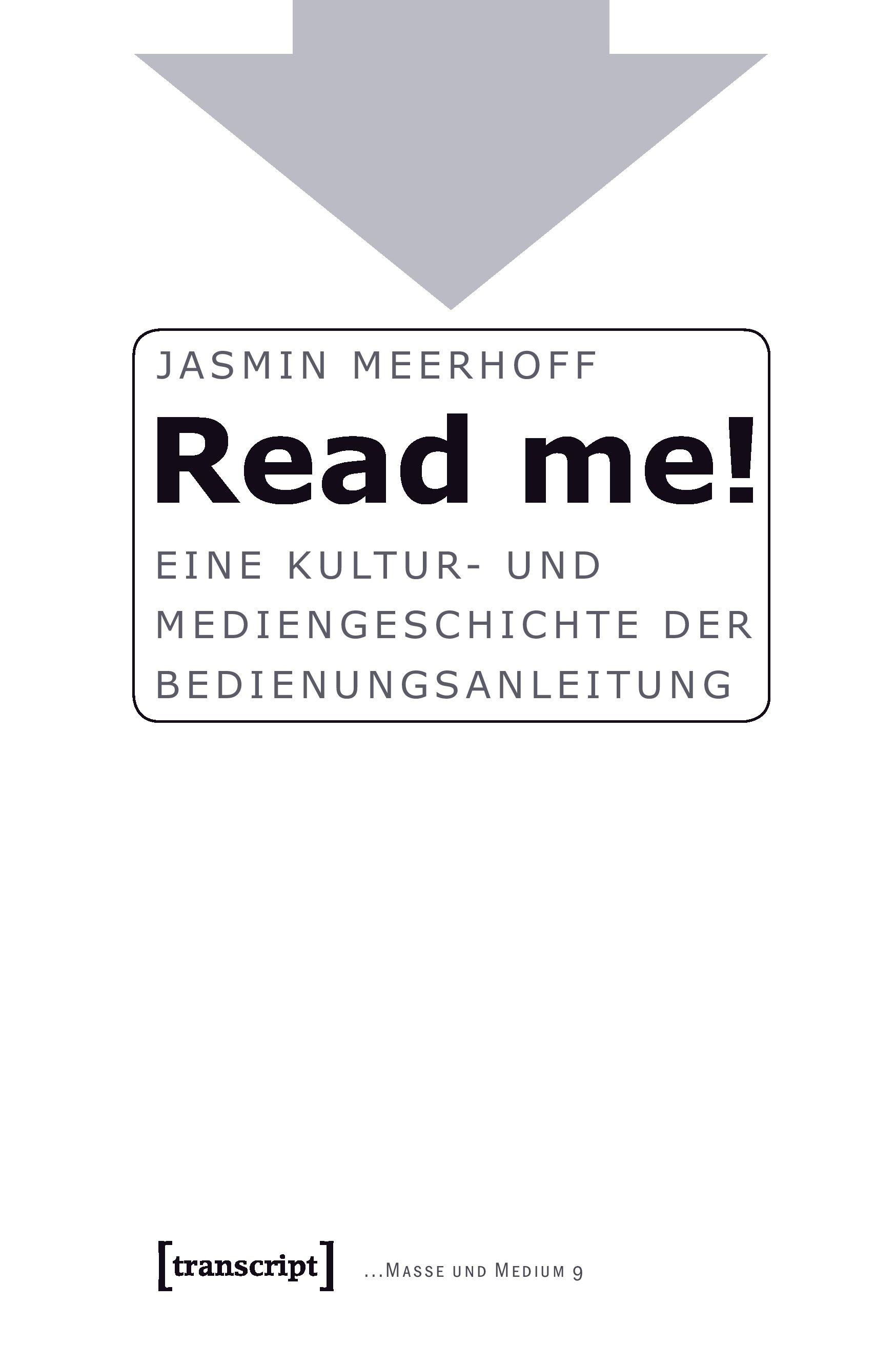 Vorderes Coverbild Read me!