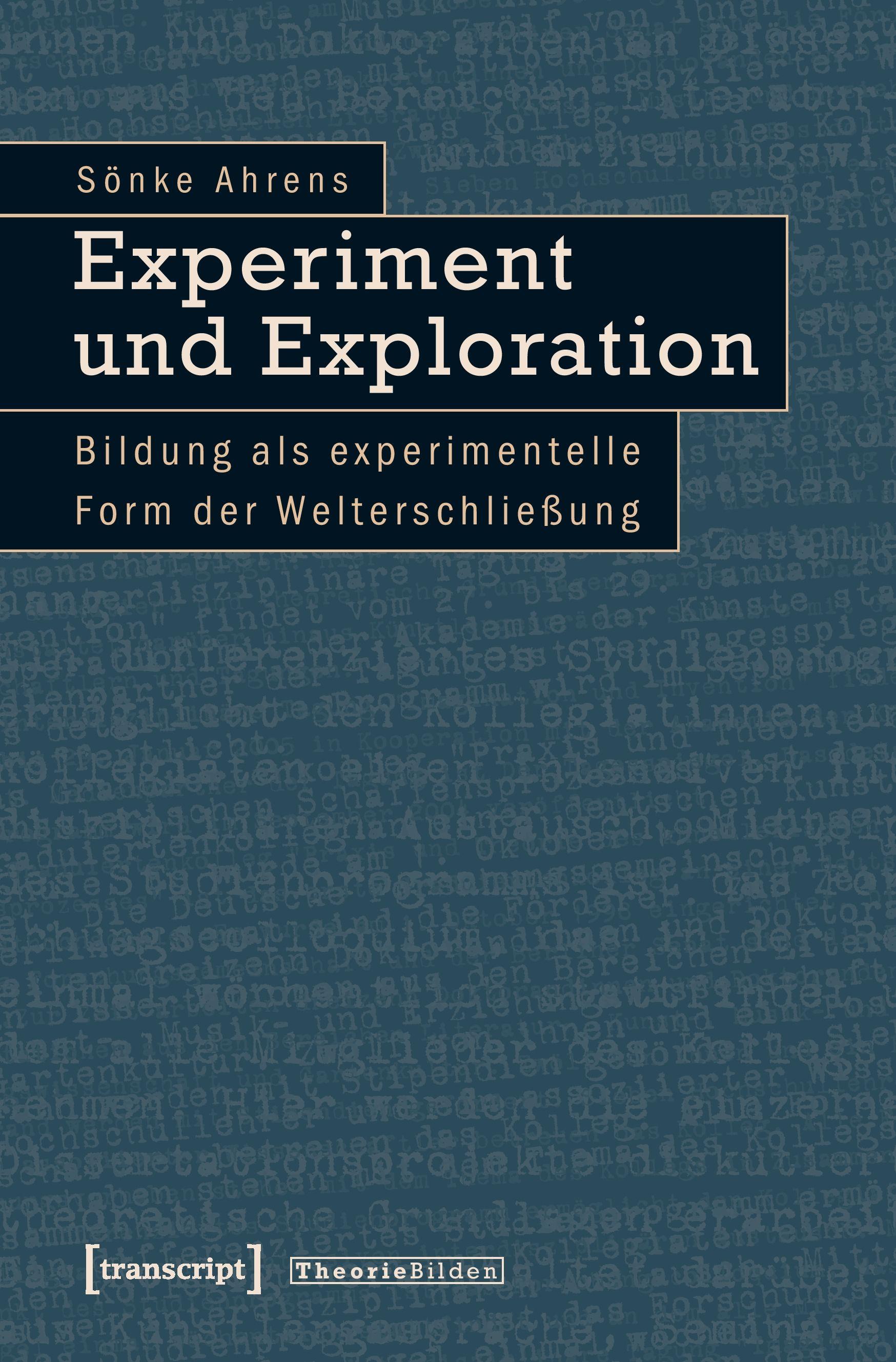 Vorderes Coverbild Experiment und Exploration