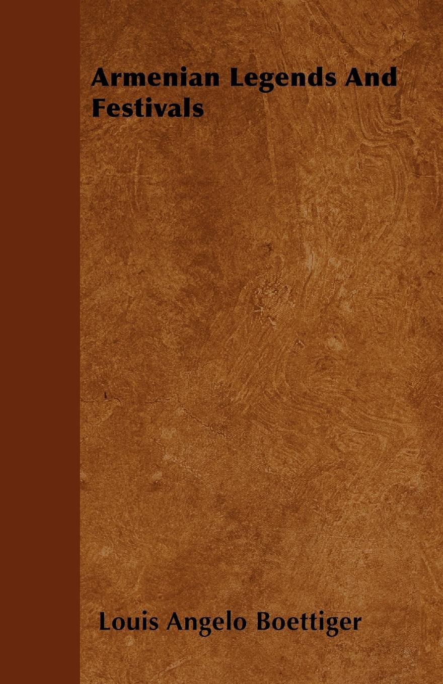 Vorderes Coverbild Armenian Legends And Festivals