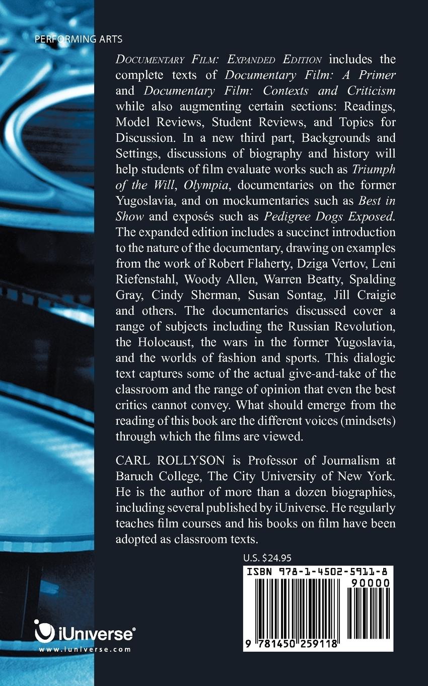 Rückseitencover Documentary Film