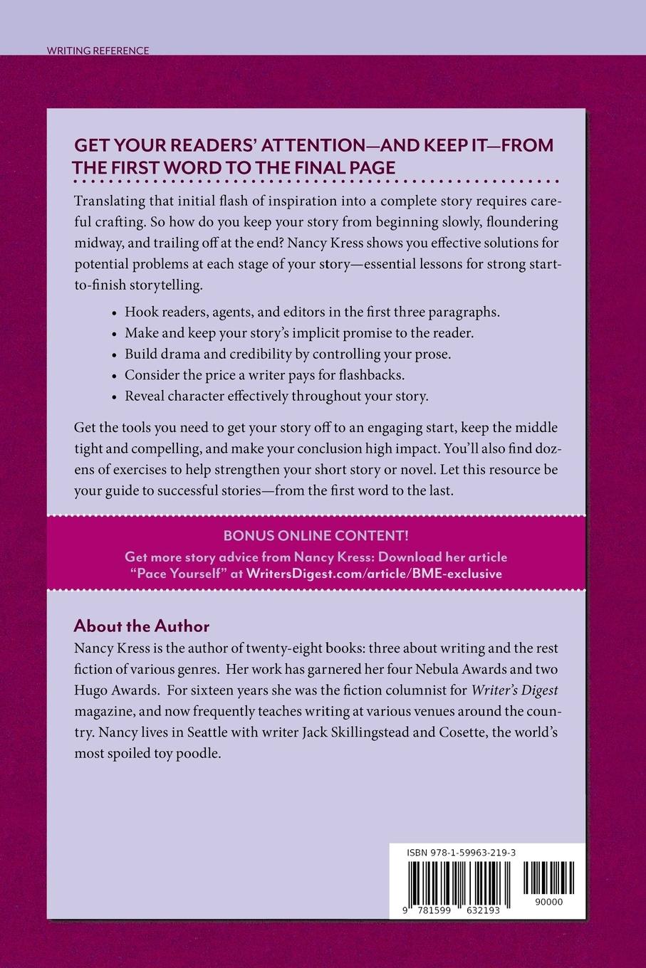 Rückseitencover Elements of Fiction Writing - Beginnings, Middles & Ends