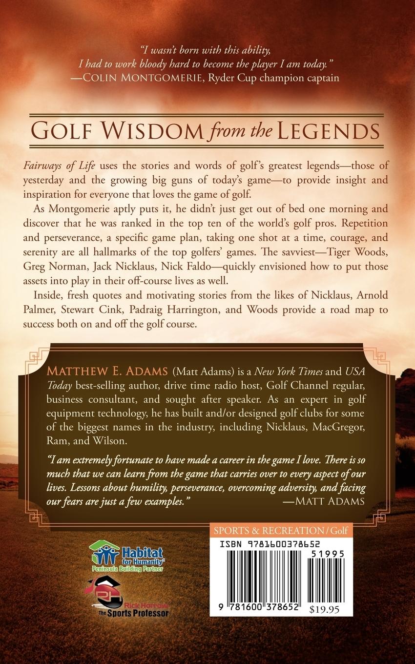 Rückseitencover Golf Wisdom From the Legends