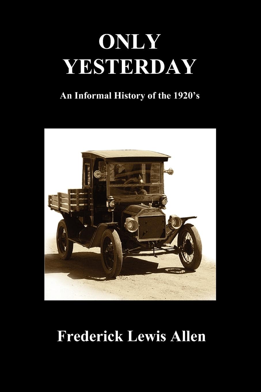 Vorderes Coverbild Only Yesterday (Paperback)