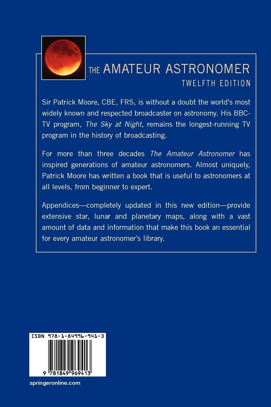 Rückseitencover The Amateur Astronomer