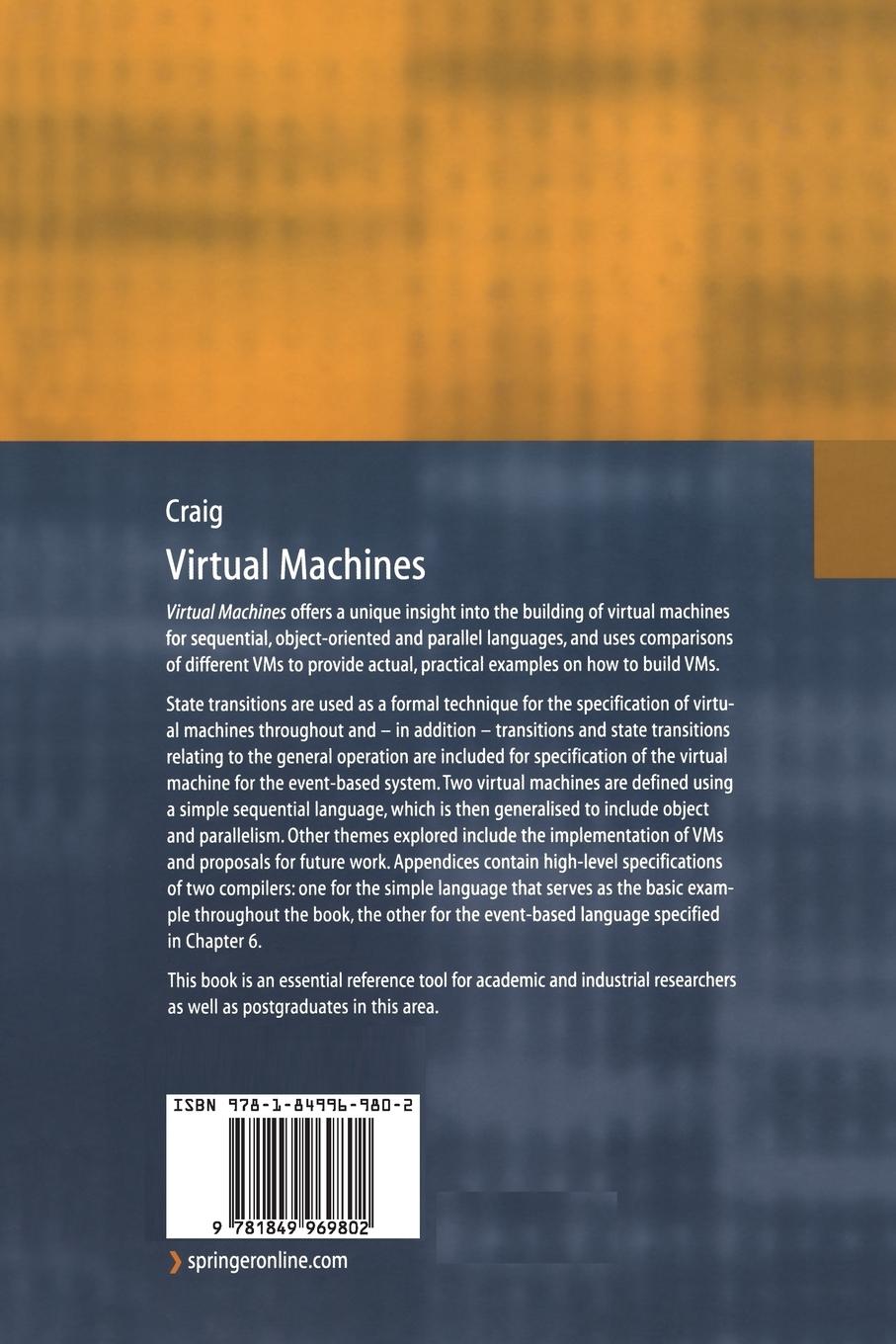 Rückseitencover Virtual Machines