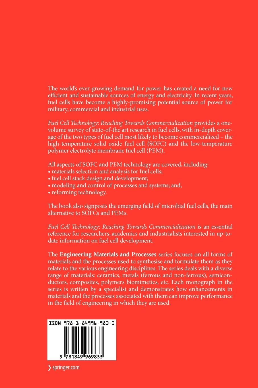 Rückseitencover Fuel Cell Technology