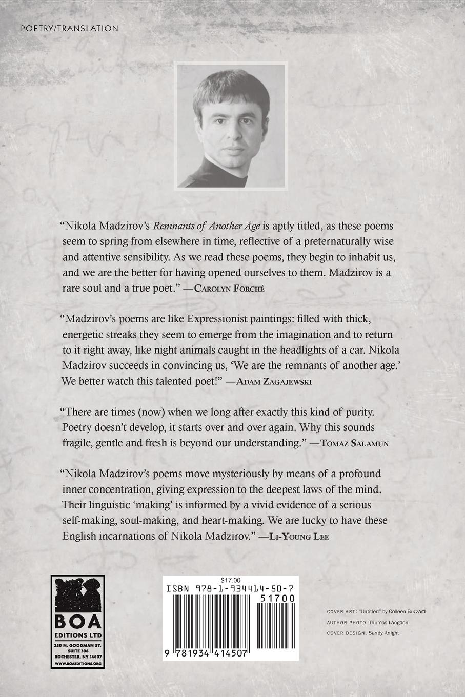 Rückseitencover Remnants of Another Age