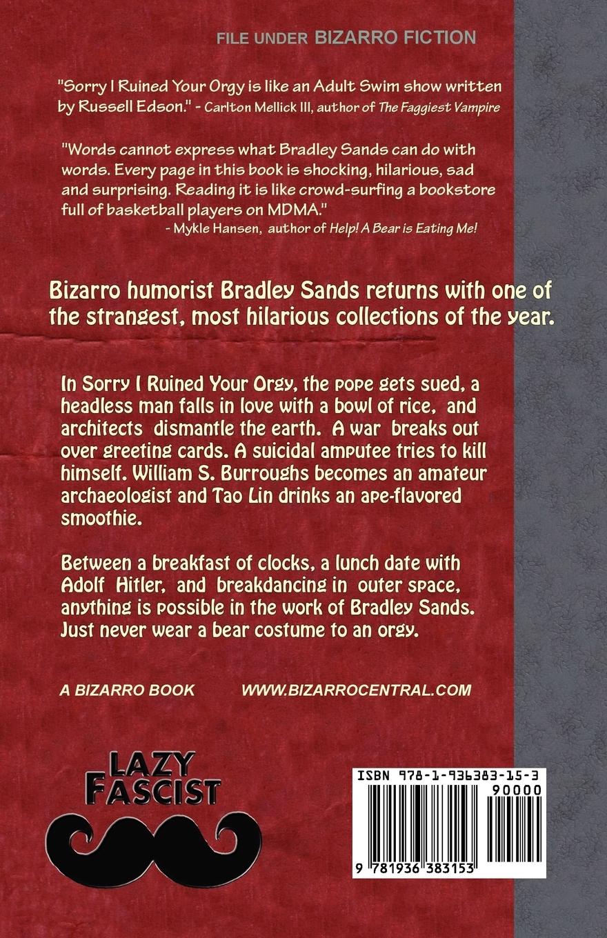 Rückseitencover Sorry I Ruined Your Orgy