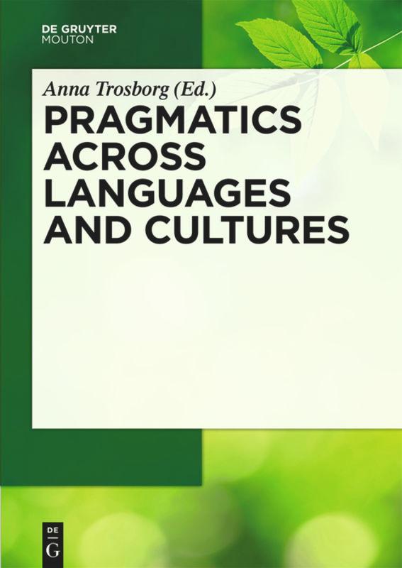 Vorderes Coverbild Pragmatics across Languages and Cultures