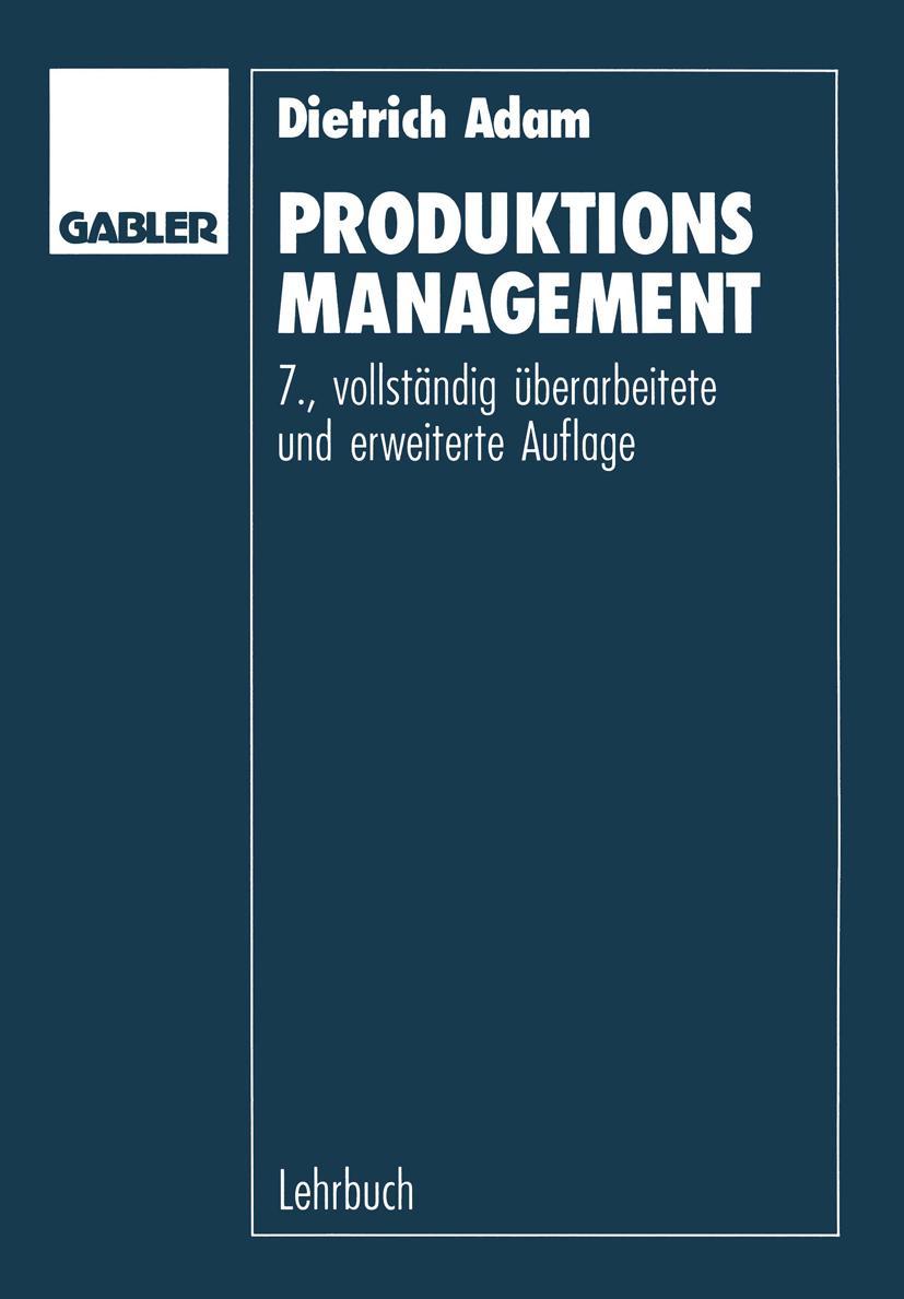 Vorderes Coverbild Produktions-Management