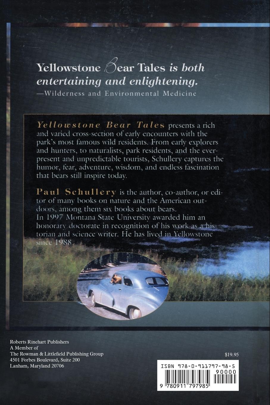 Rückseitencover Yellowstone Bear Tales