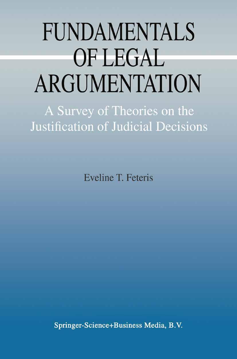 Vorderes Coverbild Fundamentals of Legal Argumentation