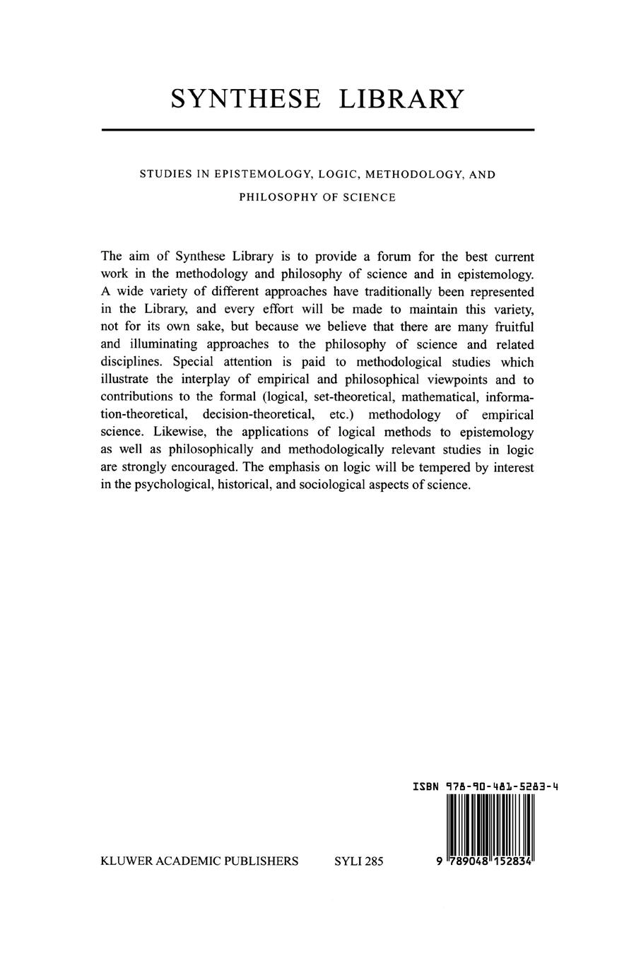 Rückseitencover Interpretations and Causes