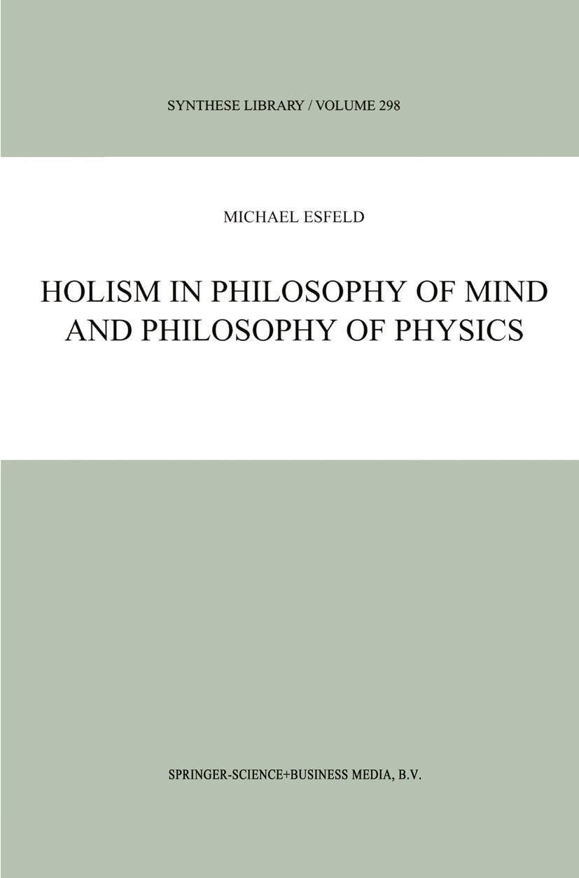 Vorderes Coverbild Holism in Philosophy of Mind and Philosophy of Physics